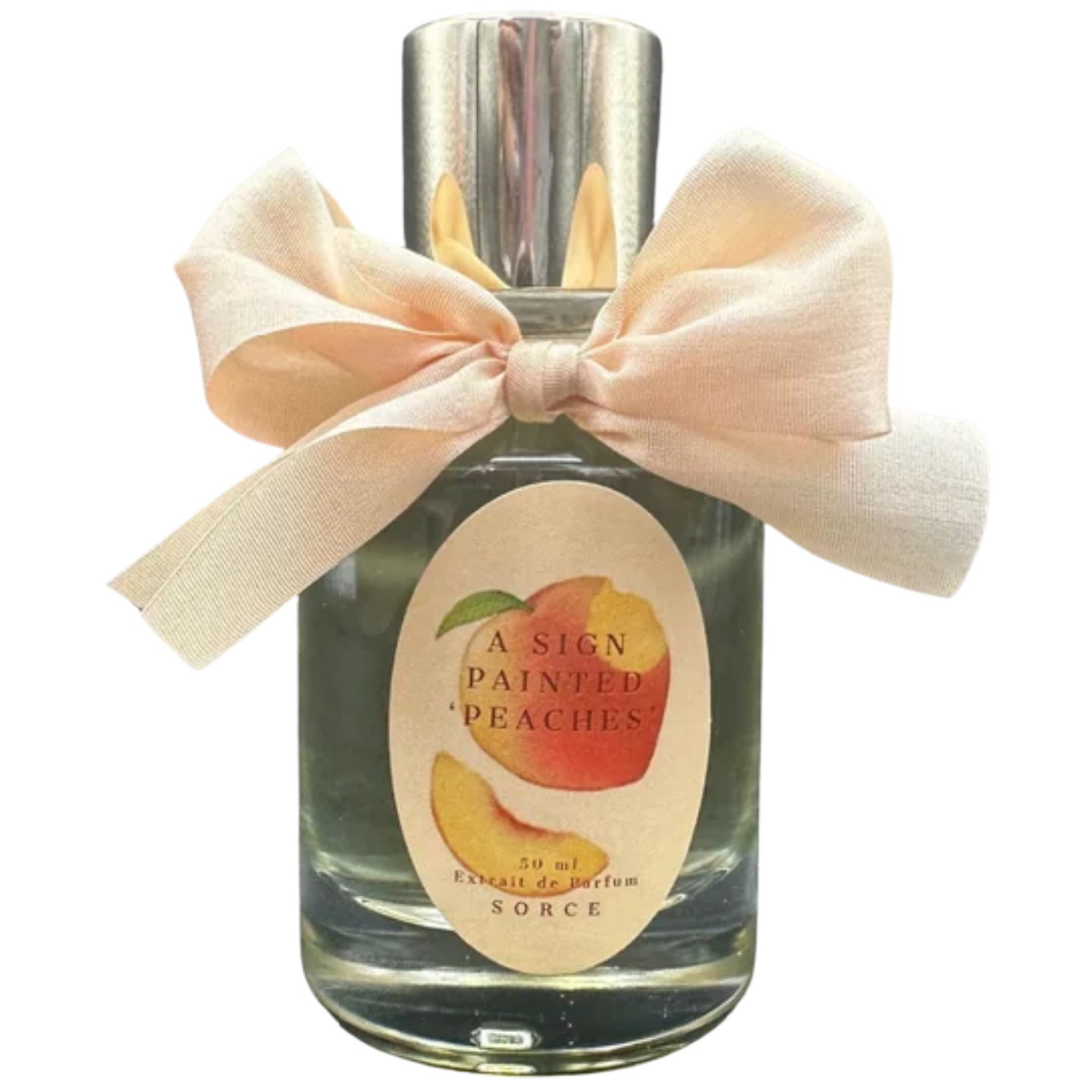 A Sign Painted Peaches by Sorce