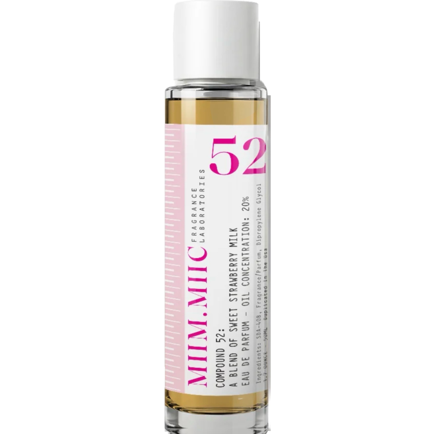 No 52 Sweet Strawberry Milk by MIIM.MIIC