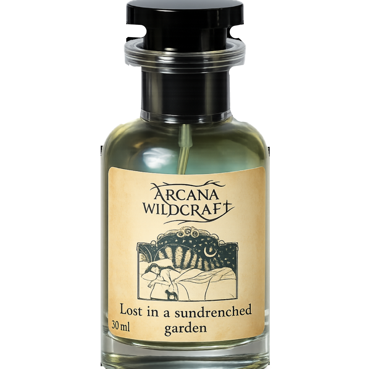 Lost in A Sundrenched Garden by Arcana Wildcraft